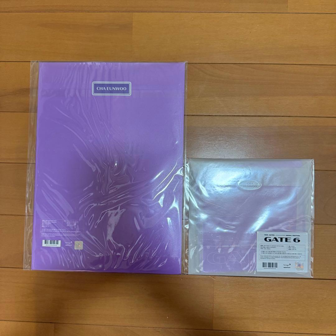 ASTRO GATE6 ウェルカムパック メッセージポップカード チャウヌ ウヌ