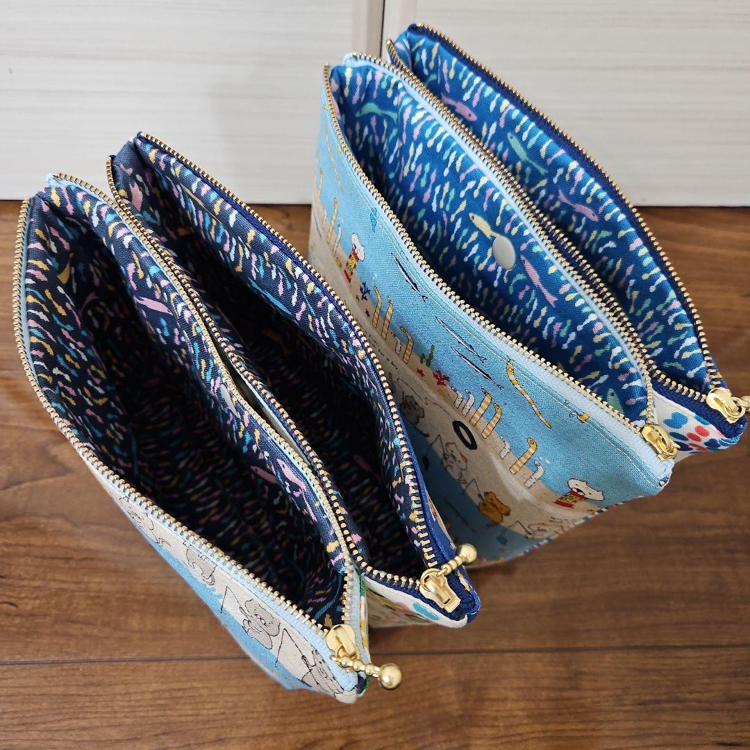 ゆうめる　双子ポーチなど　計11点