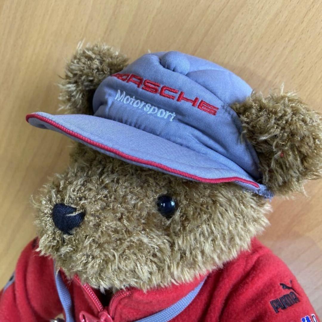 PORSCHE ポルシェ くま ぬいぐるみ テディベア　PUMA　カレラカップ