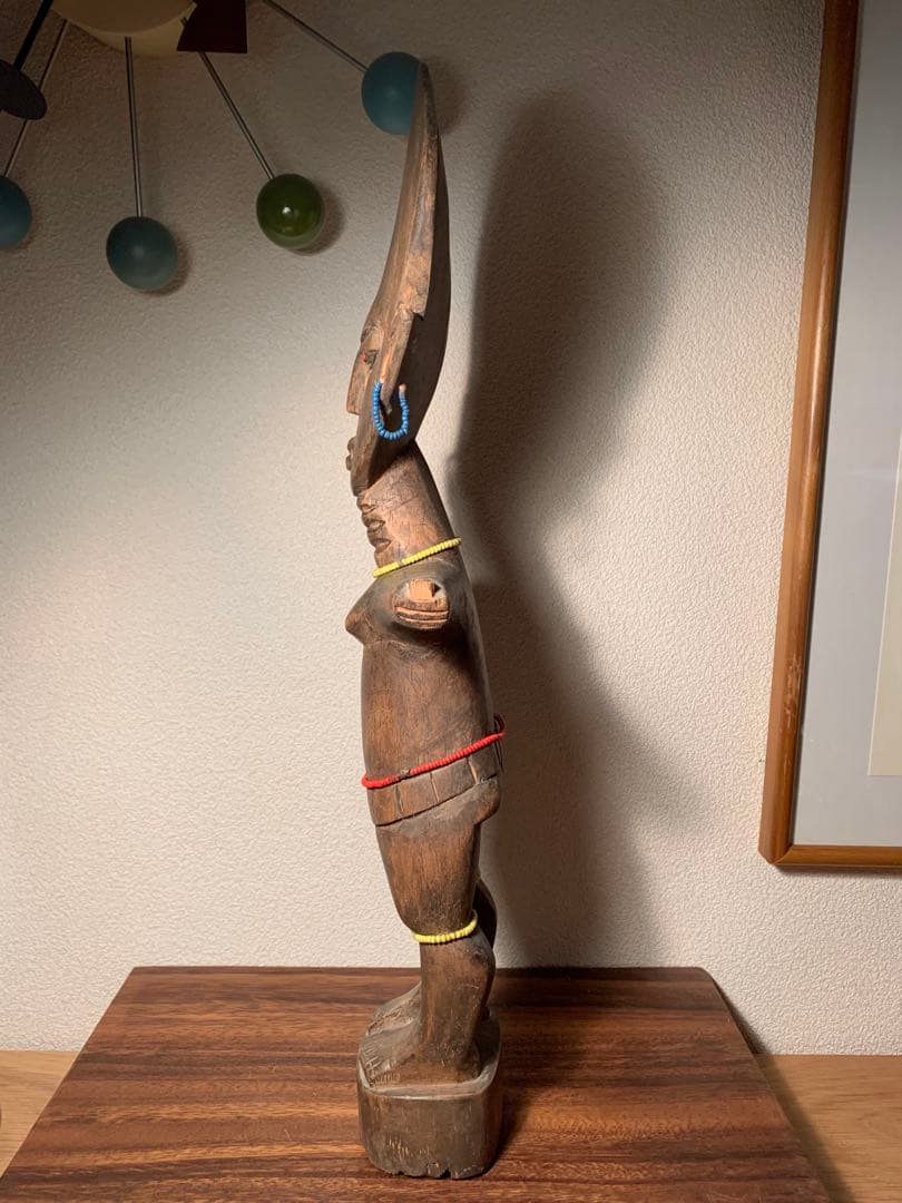 アシャンティ族 アクアバ人形 ガーナ 民藝 アフリカン フォークアート C