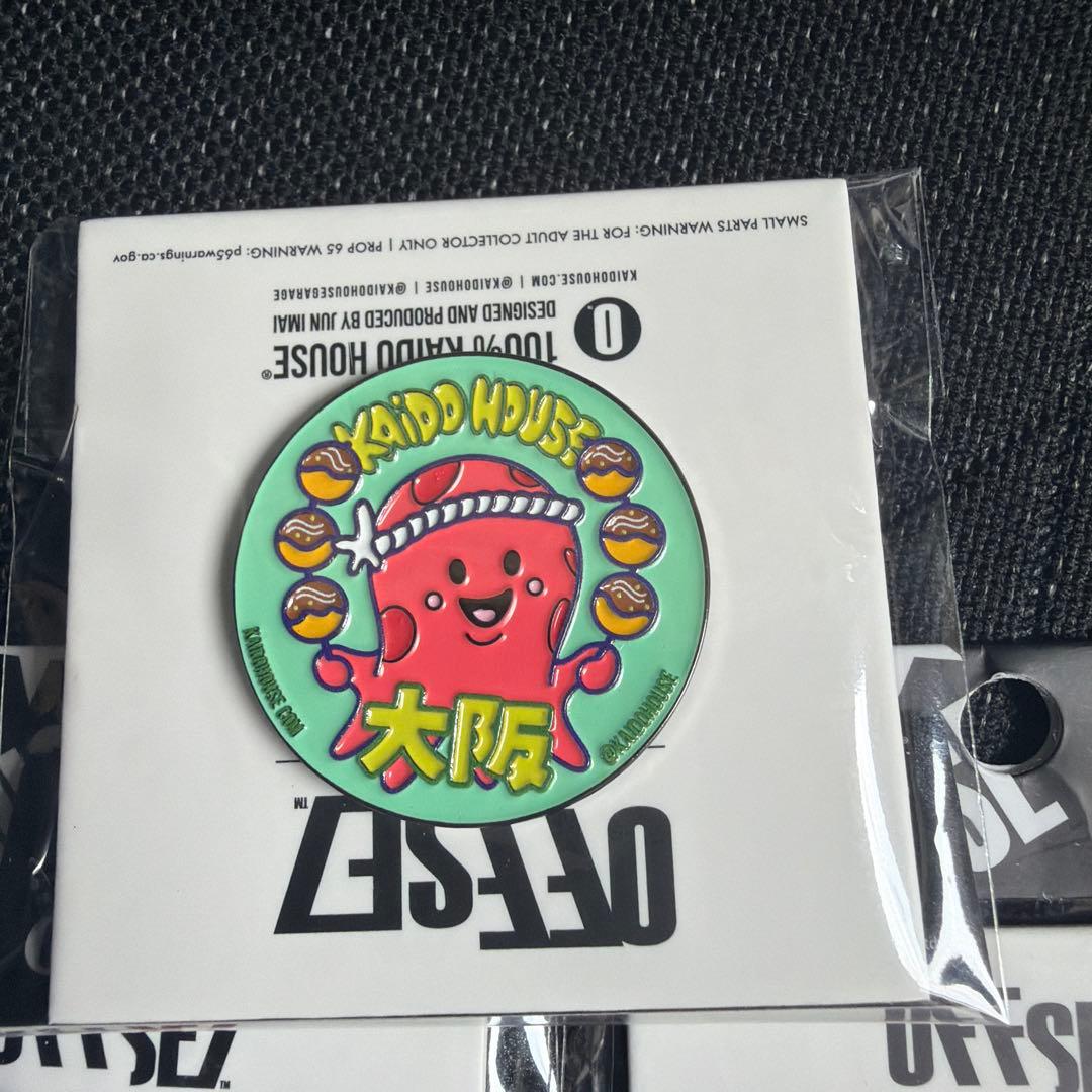 未開封３点セット Kaido House 大阪 限定 ピンバッジ