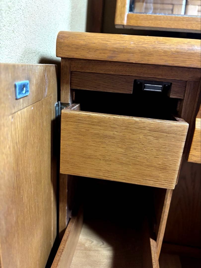 最終お値下げ！ 一面鏡ドレッサー　シンプル　昭和レトロ　ヴィンテージ