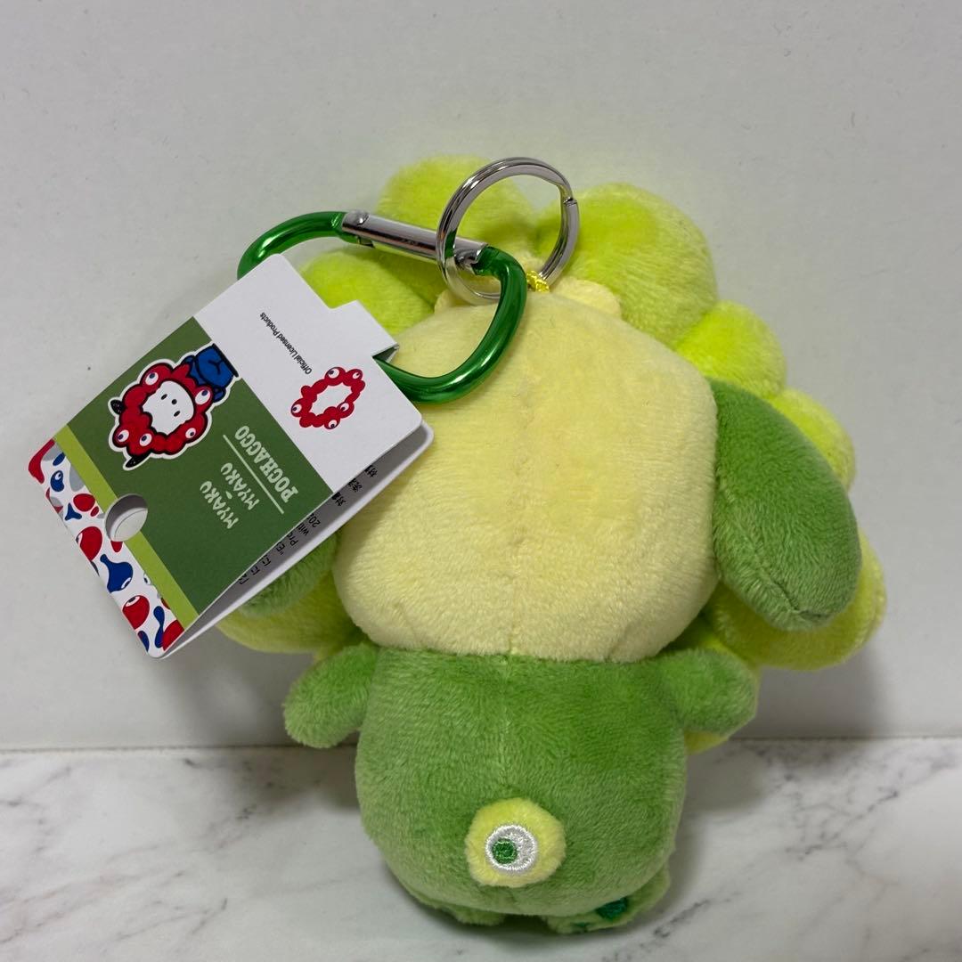 サンリオ ミャクミャク 推しカラー カラビナ なりきりぬいぐるみ ポチャッコ
