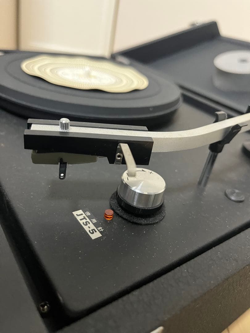 (k) COLUMBIA G-P20 カセット・レコードプレーヤー　昭和レトロ