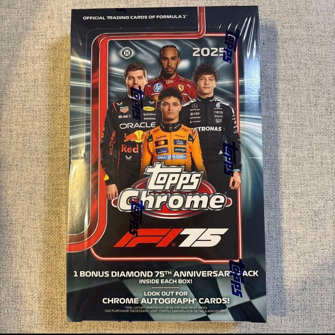その他 2025 Topps Chrome Formula 1 Hobby Box F1