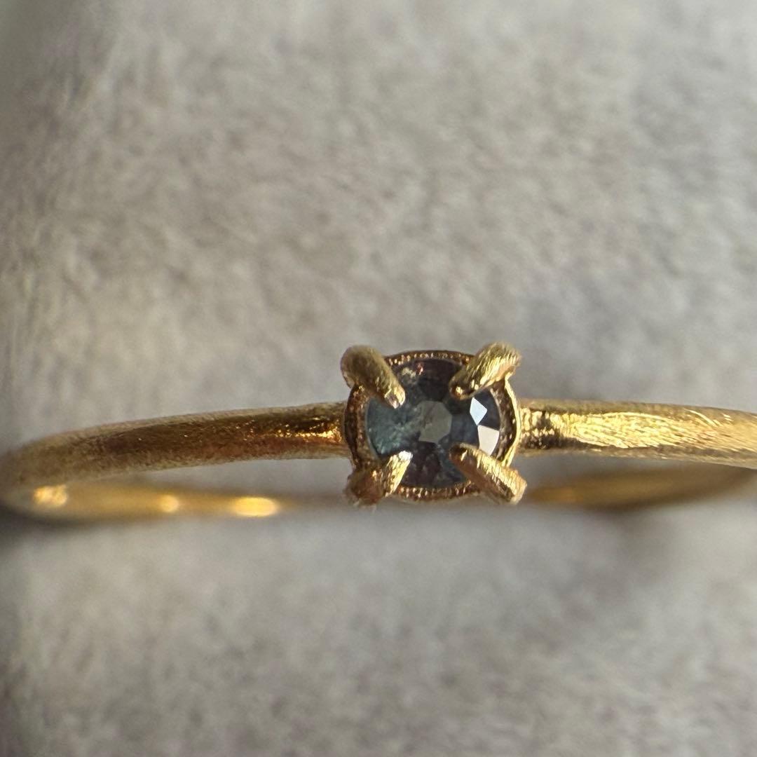 ★値下げ★天然石　アレキサンドライト　リング　フリーサイズ