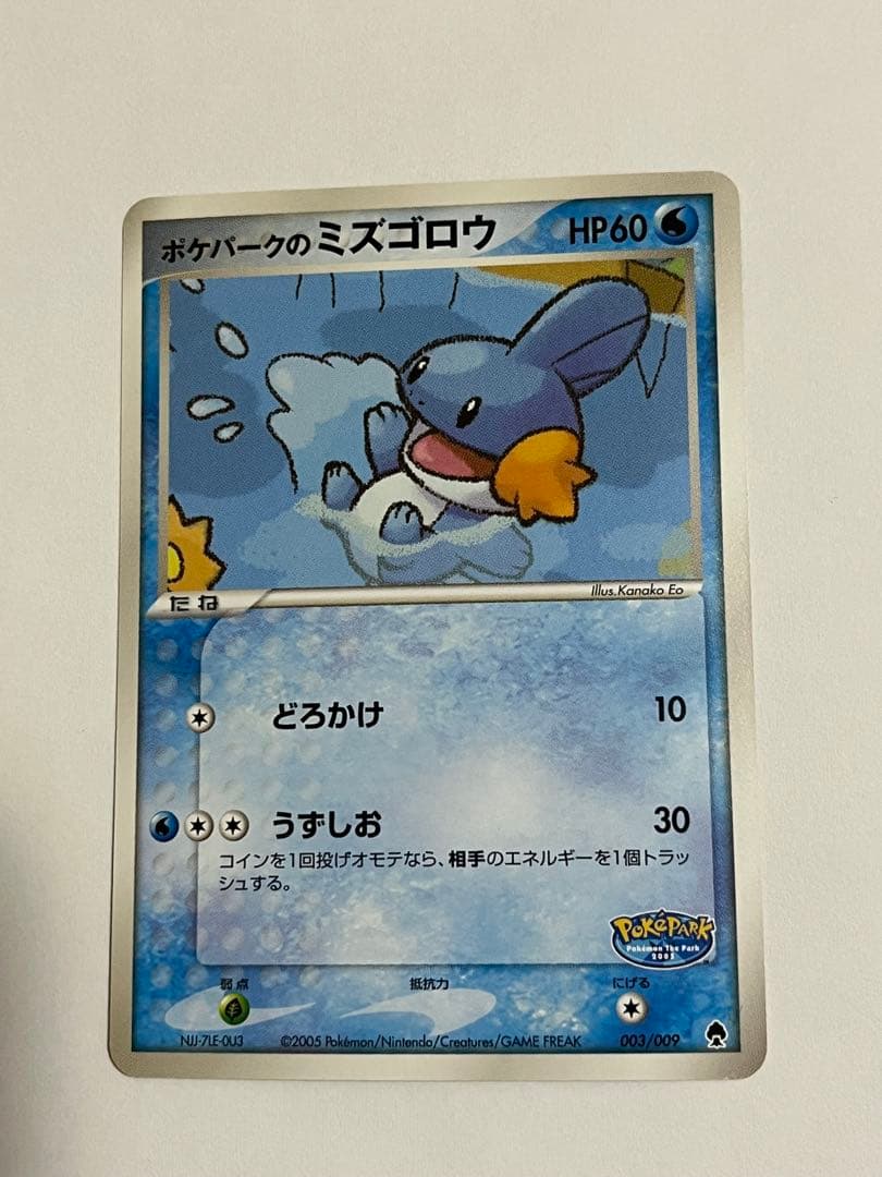 ポケモンカード　ポケパークのミズゴロウ　プロモ