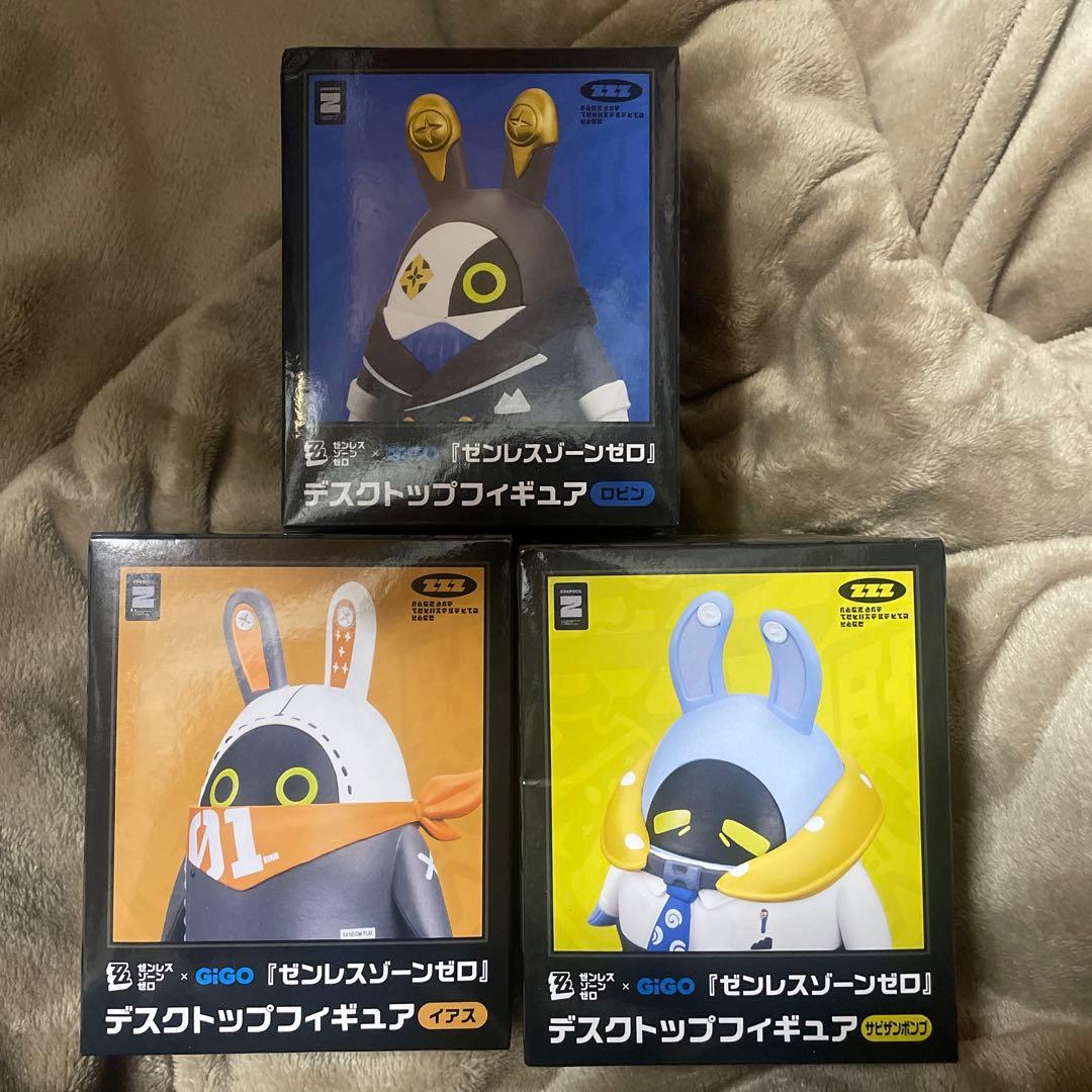 GIGO限定 ゼンレスゾーンゼロ デスクトップフィギュア (3種)