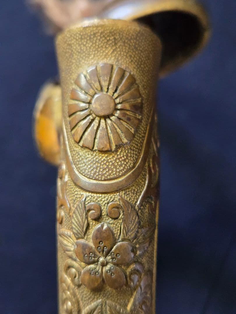 戦前　将官サーベル握り/柄のみ(刀身/鞘なし)