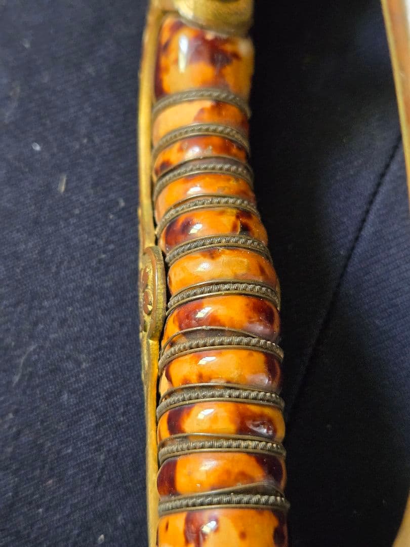 戦前　将官サーベル握り/柄のみ(刀身/鞘なし)