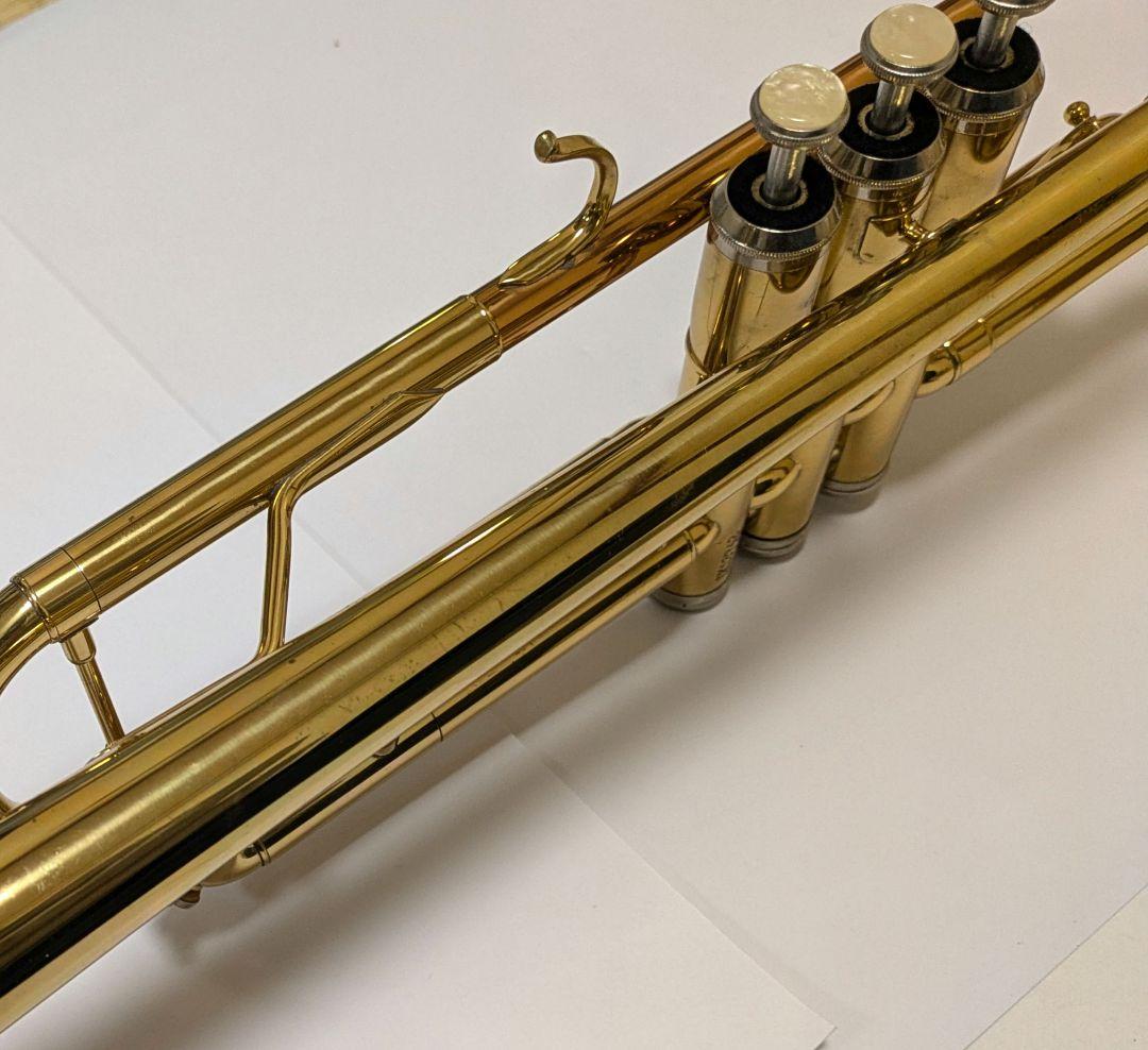 ジャンク　ケルントナー　トランペット本体 3バルブ ケースあり　説明書あり