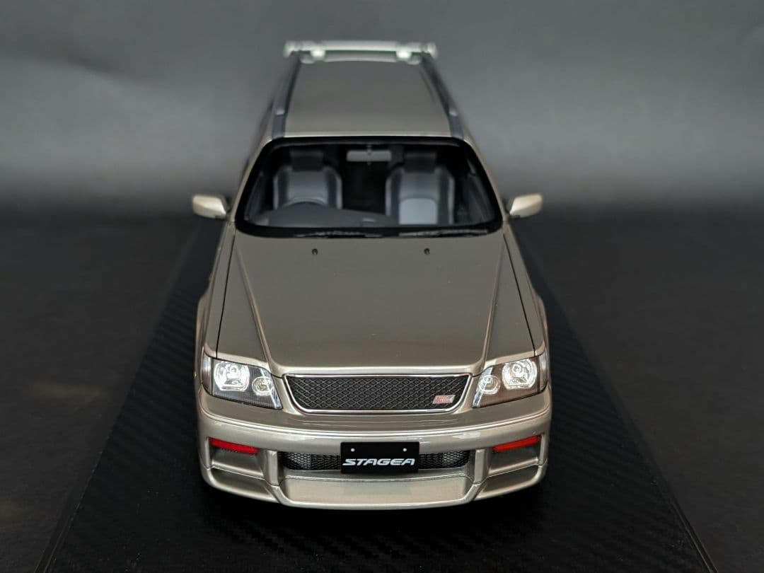 イグニッションモデル 1/18 NISSAN ステージア 260RS シルバー