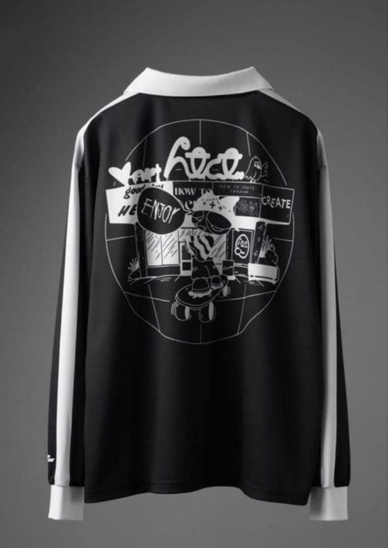 【TAKUYA∞の創り方】フットボール シャツ/ブラック