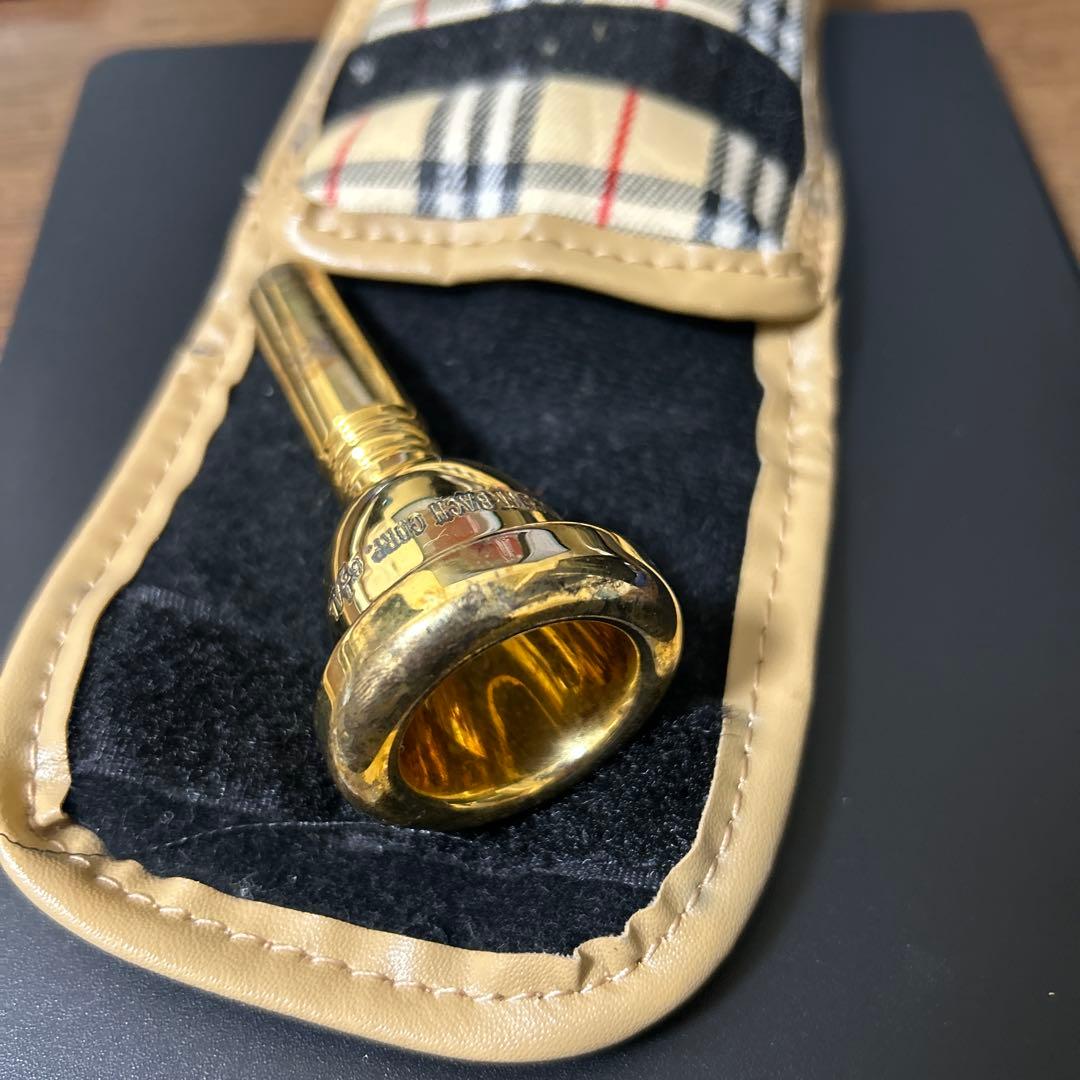 Bach corp 6 1/2 AL トロンボーンマウスピース ケース付き