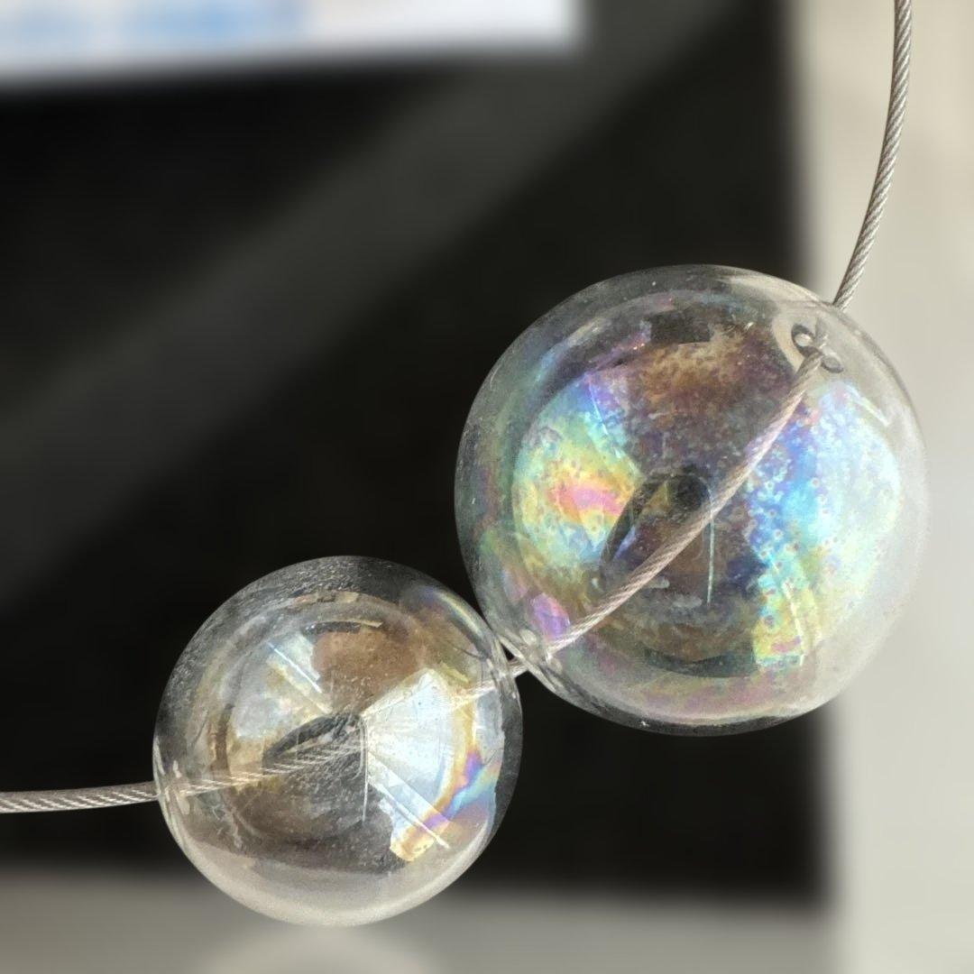 吉本由美子 デザイン MoMA シャボン玉ネックレス