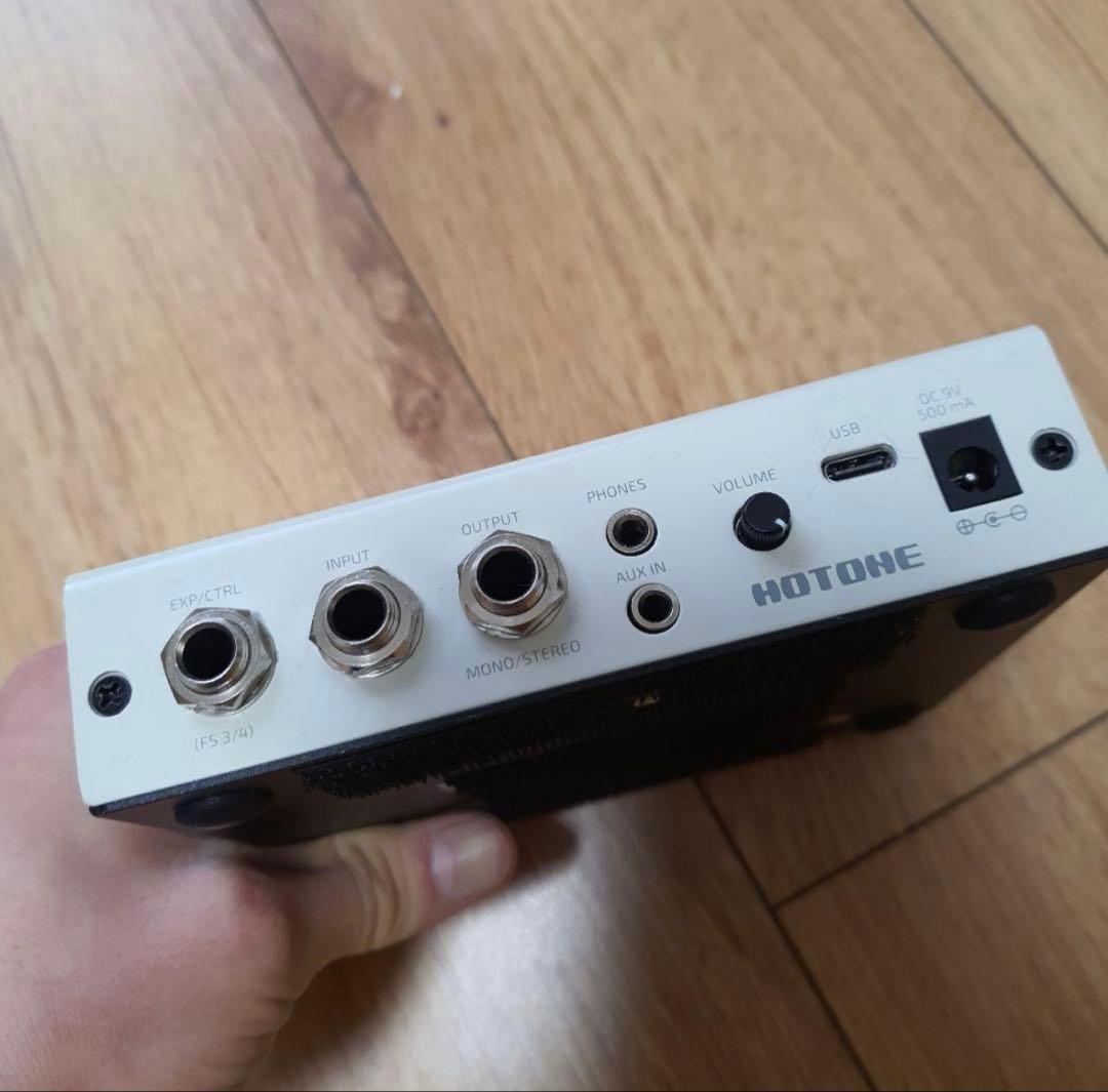 動作確認済み、Hotone Ampero Mini マルチエフェクター