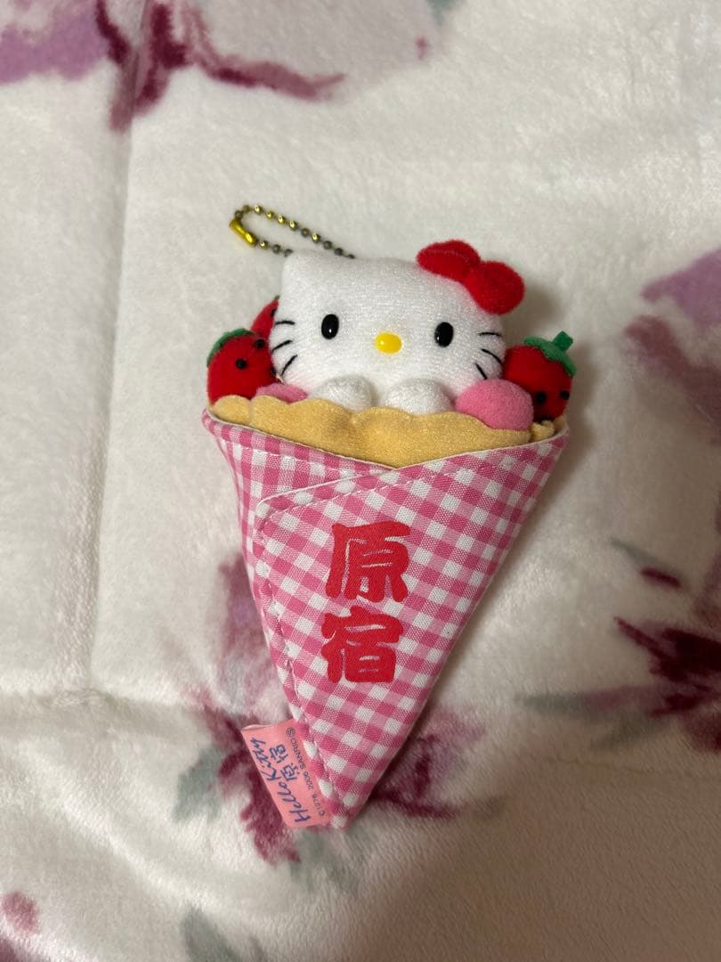 激レア♡ハローキティ♡ご当地キティ‪︎‬‪︎☺︎原宿♡ぬいぐるみキーホルダー