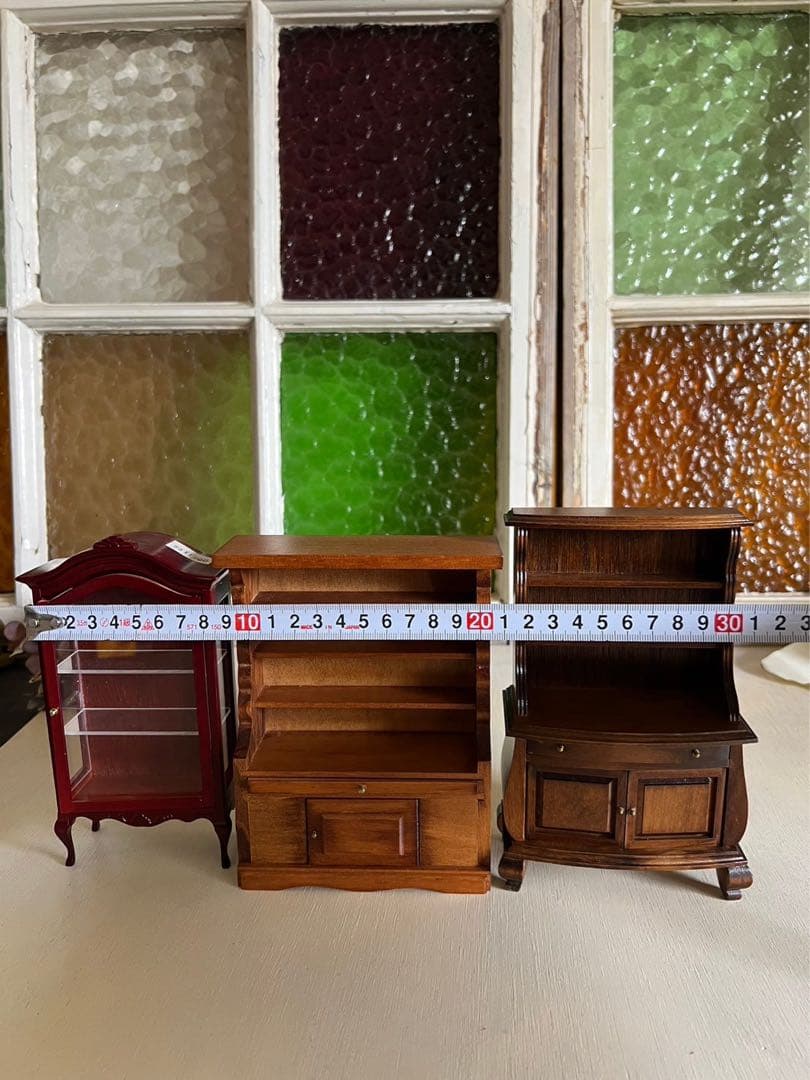 ミニチュア ドールハウス 猫脚 アンティーク 家具 セット インテリア