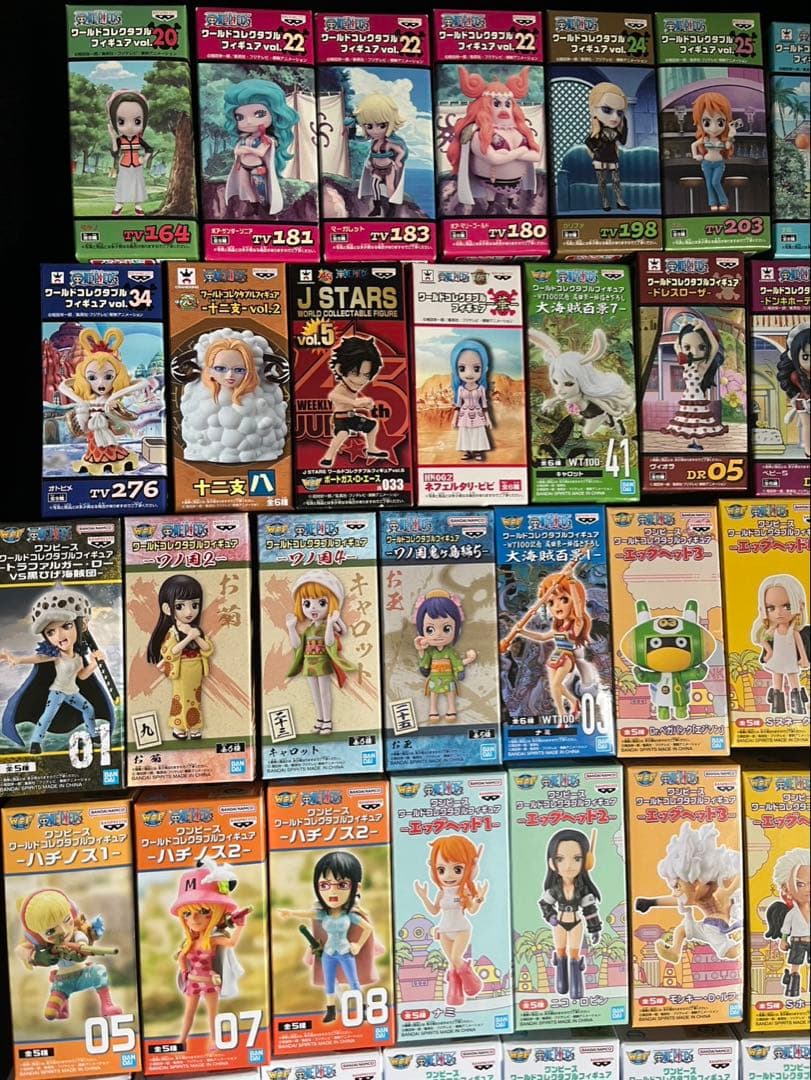 ONE PIECE ワールドコレクタブルフィギュアセット