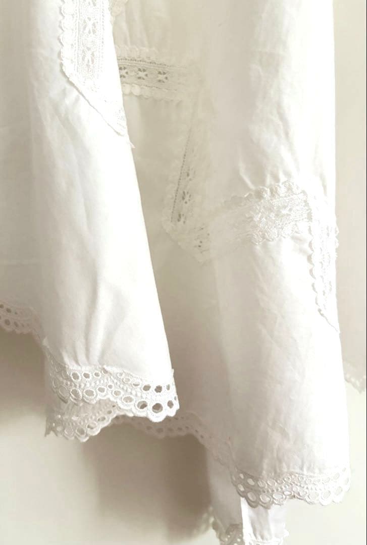 ★美品サエラHSCHRONE ヒスクローネレースドレスエプロン