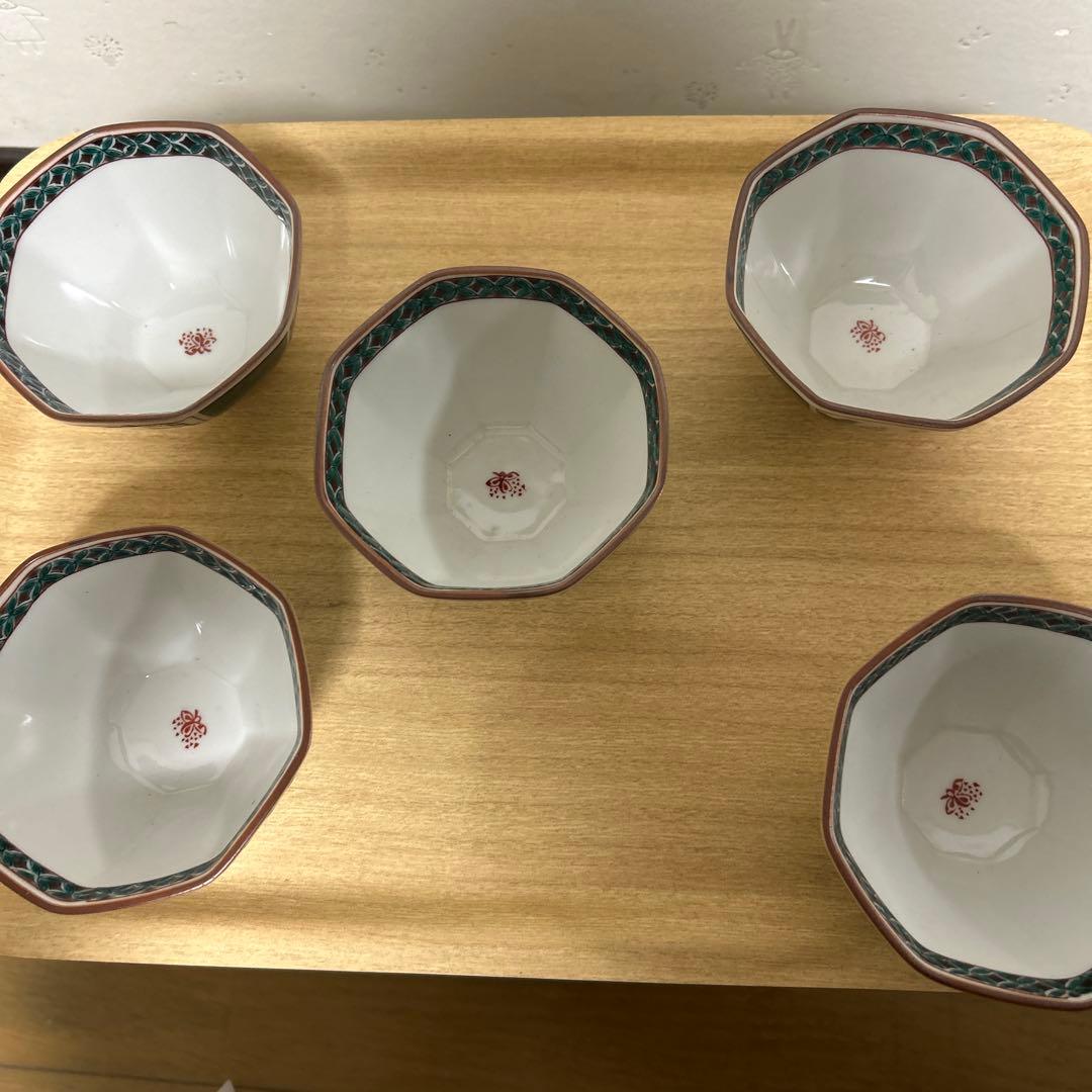 九谷焼　晃山窯　アンティーク　古美術