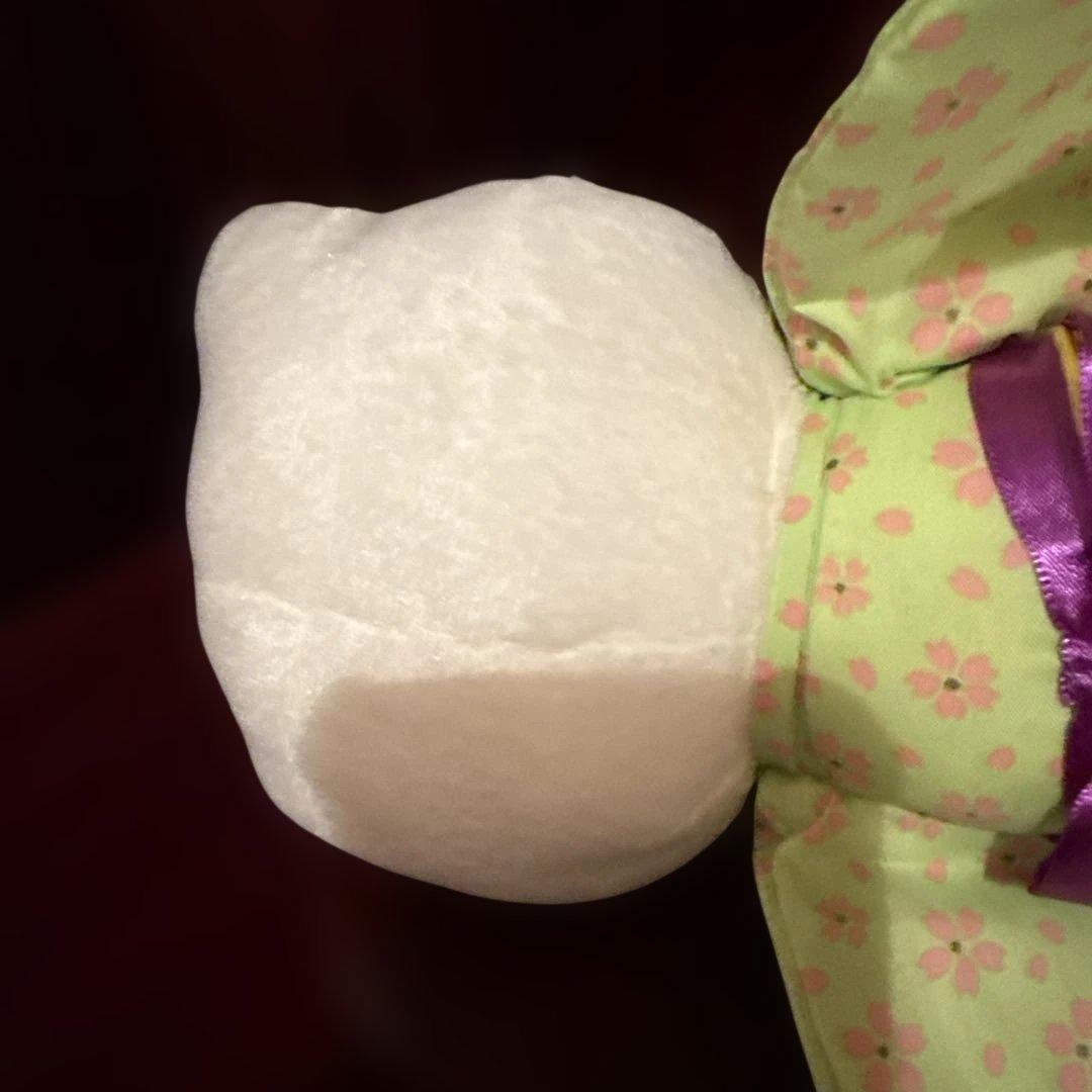 サンリオ　ハローキティ　着物　おじぎ　ぬいぐるみ　平成レトロ　非売品　レア　希少