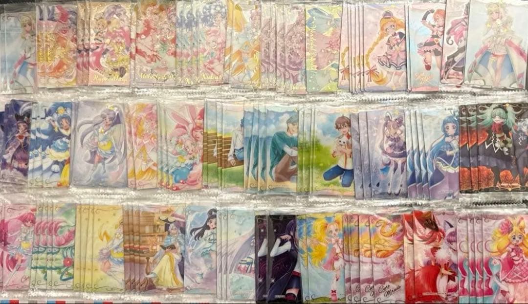 【WS9】プリキュア ウエハースカード 100枚 未開封 まとめ売り