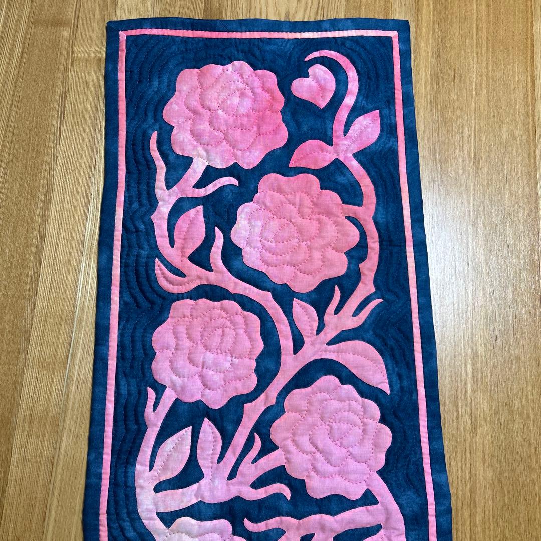 ハワイアンキルト　タペストリー