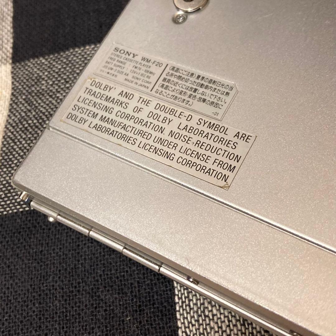 SONY WM-F20 WALKMAN FM ラジオ カセット ウォークマン