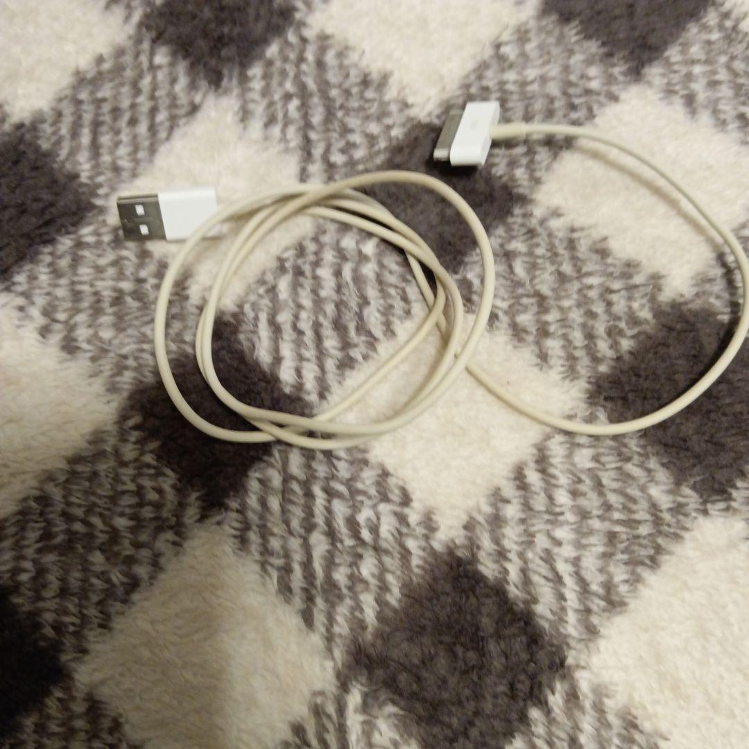 iPod 160GB MC293J シルバー 同期用ケーブル、説明書付