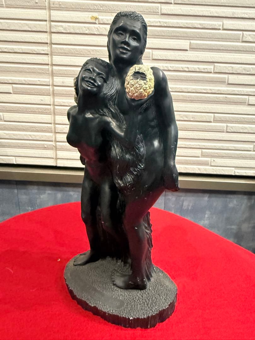 超貴重！サンゴ黒珊瑚70'sハワイ フランクシャーマン Hawaiiフラガール達