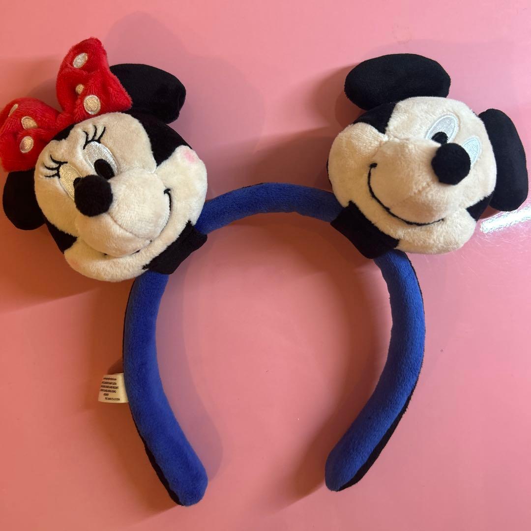 香港ディズニーカスタムカチューシャ ミッキーミニー