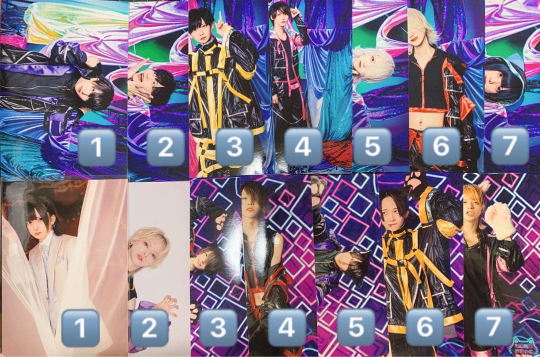 夢喰NEON ブロマイド　ワンマン　ねこぱに　初期　お披露目　タキシード