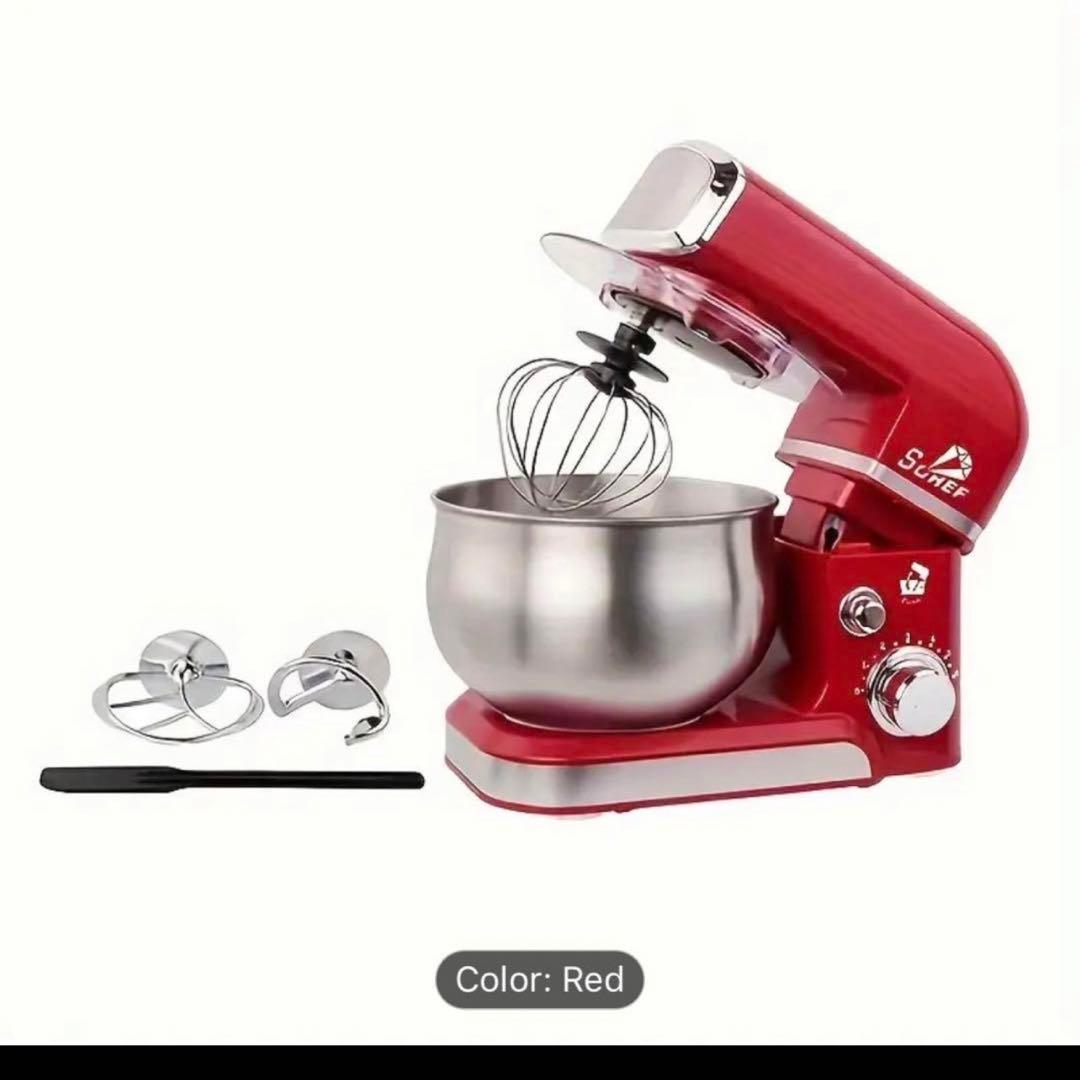全自動多機能キッチン電動ミキサー、自動生地ミキサー、家庭用泡立て器