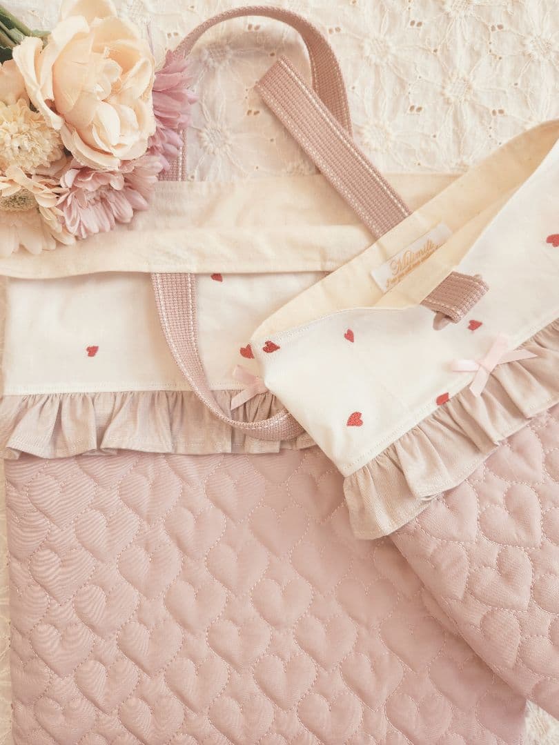 入学グッズ 入園グッズ 女の子 お着替え袋 体操服袋 巾着袋 上履き袋 靴袋