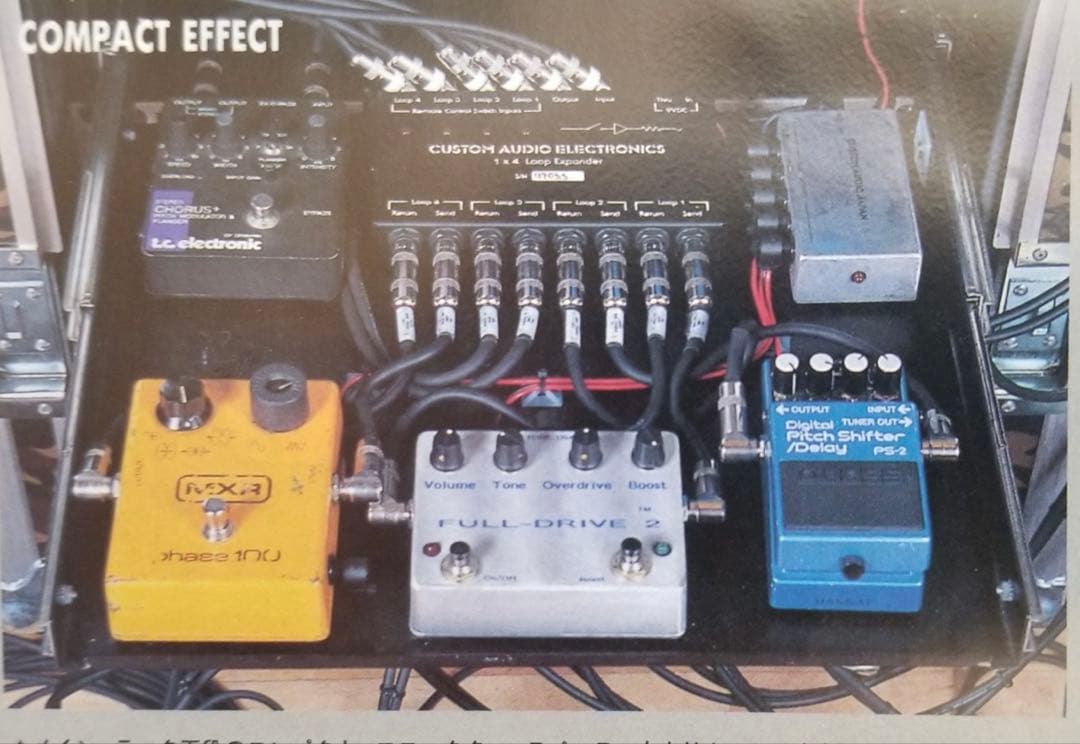 松本孝弘氏も使用　t.c. electronic CHORUS+ エフェクター