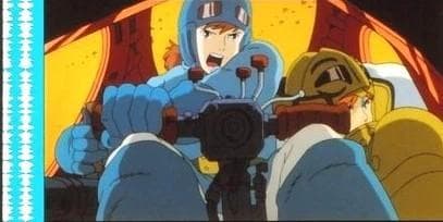 風の谷のナウシカ 35mm映画フィルム 連続５コマ 島本須美 NAUSICAA