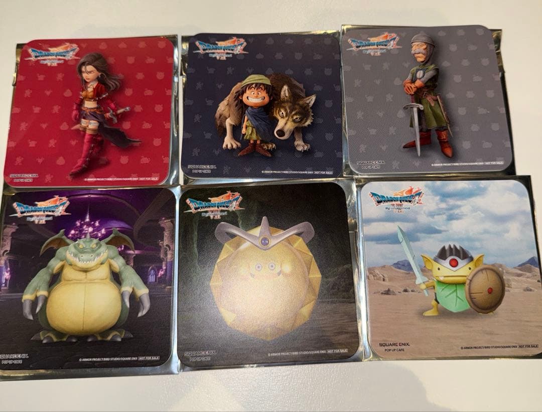 ドラゴンクエストVII 後期　コースター　6枚　コンプリート