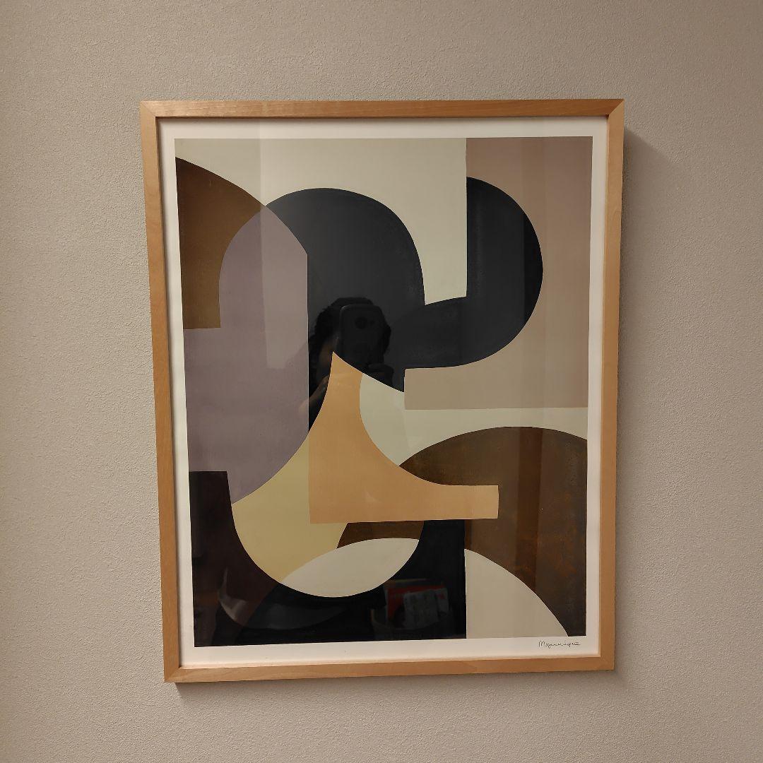 【フレーム付き】The poster club Rosa 北欧アート　ポスター