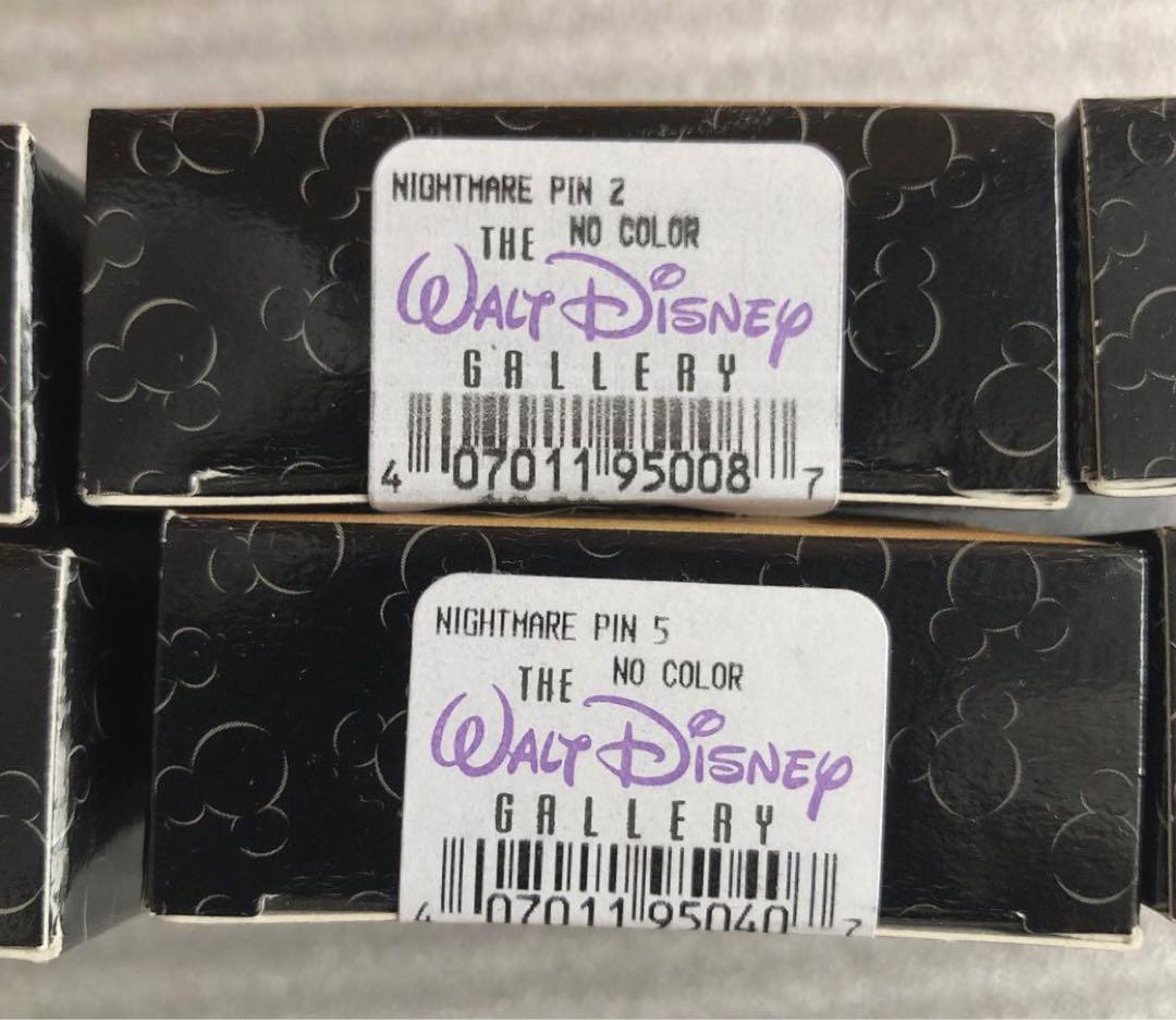 限定2000個 ナイトメア・ビフォア・クリスマス マジカルモーメンツ ピンズ