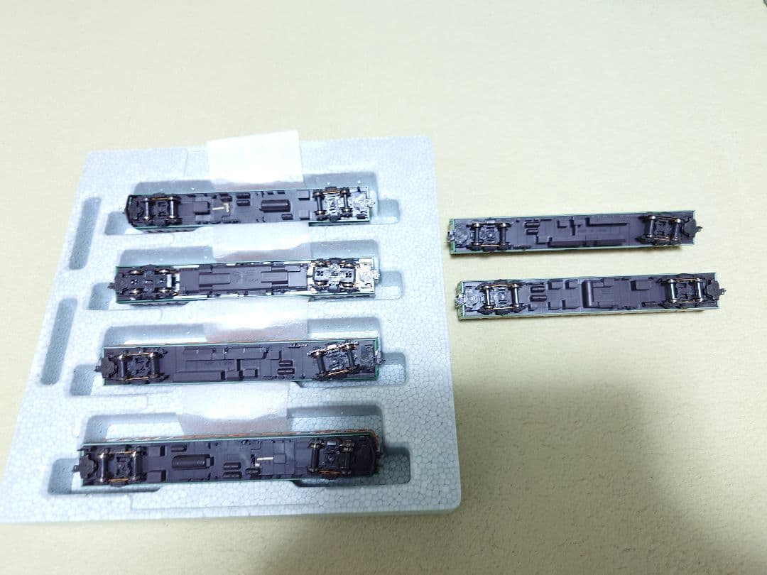 KATO 113系湘南色 4両編成セット+基本セットばらし2両【全車室内灯付き】