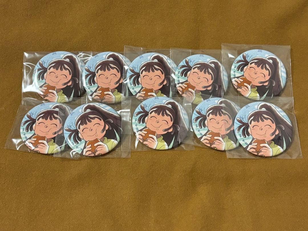 忍たま乱太郎 下町散策 みんなで下町散策の段 尾浜勘右衛門 缶バッジ 10点