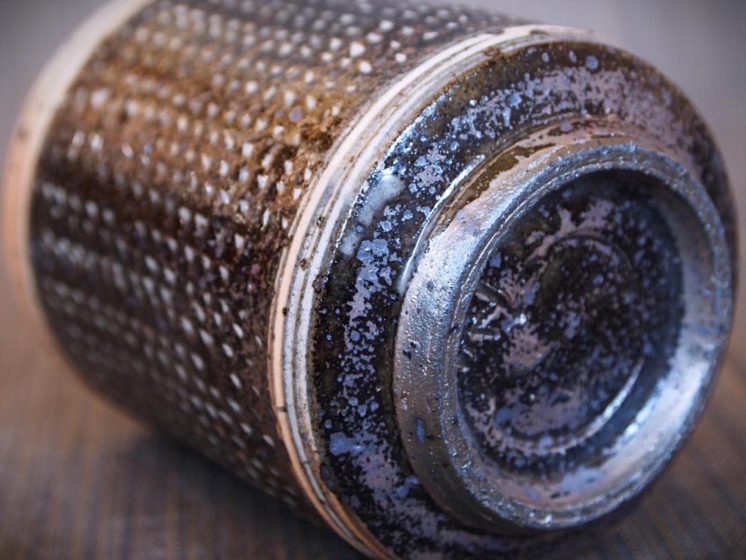 新作★中里太亀【師＆父：中里隆】三島唐津湯のみ