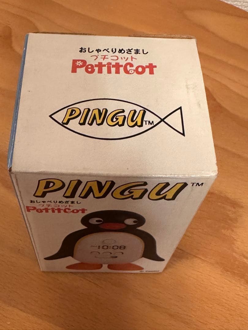 PINGU Potticot ピングーデジタル時計　おしゃべりめざまし