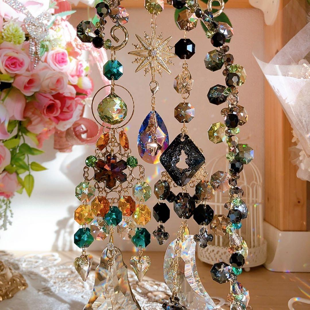 おばこ丸様♡*.スワロフスキー♡スタンドサンキャッチャー♡