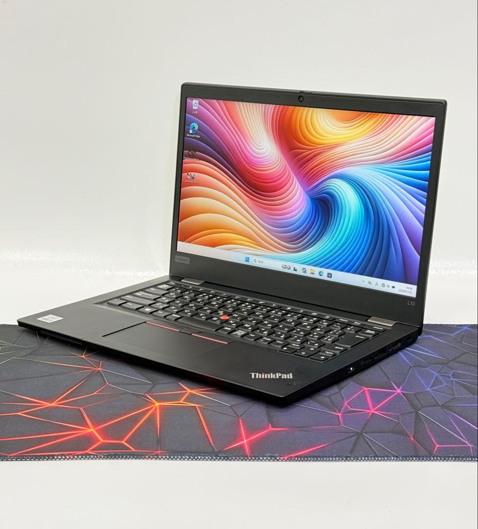 10世代Lenovo L13 レノボノートPC/Corei5/16GB/フルHD