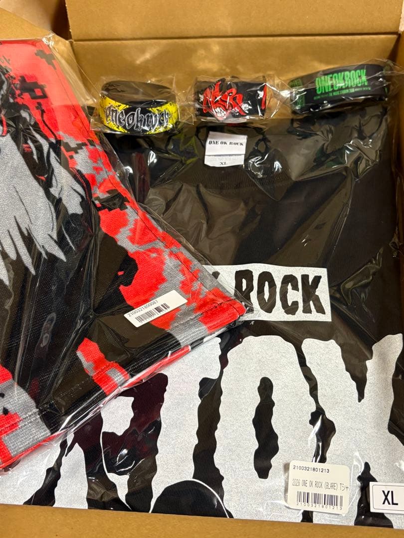 blare festtシャツ XLサイズ マフラータオルA ラババンABCセット