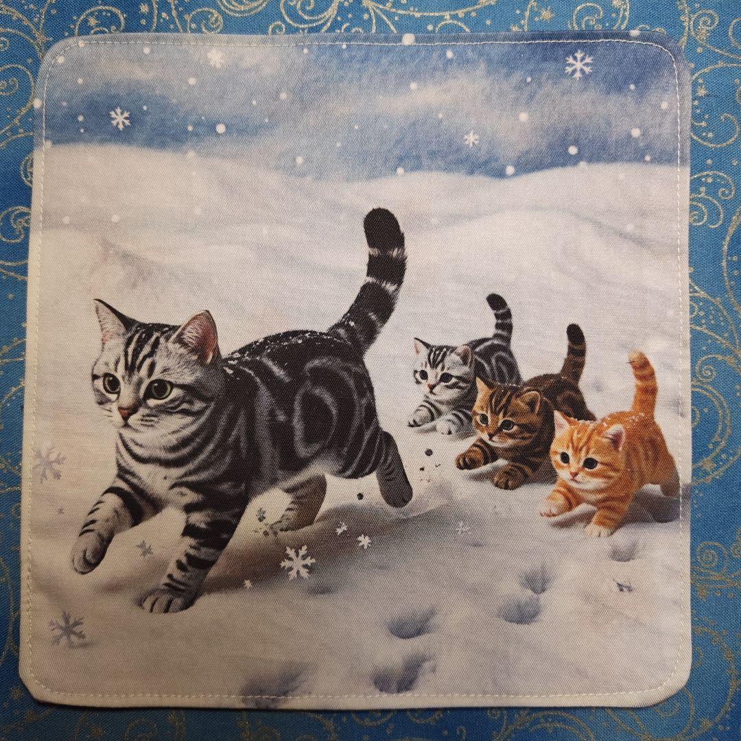 ご確認用　まるみ　わんこ　にゃんこ柄ハンカチ　19枚