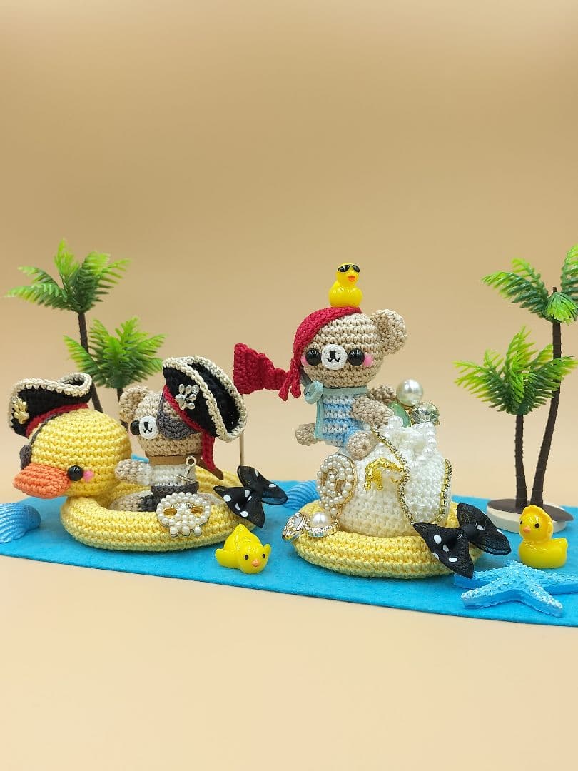 あみぐるみ　Aセット　夏