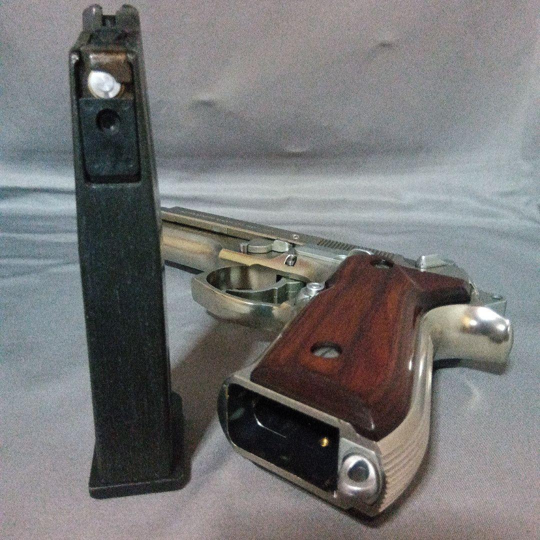 良*で様 WA ベレッタ M92FS スーパーバージョン　アイノックス　木製グリ